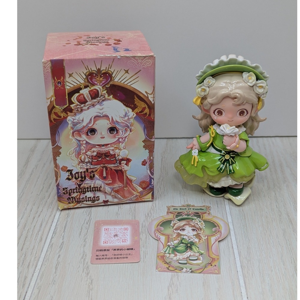 Heyone Joy Springtime Musings Green Camellia Blind Box Figure